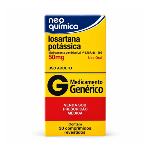 Losartana Potássica 50 mg — Neo Química